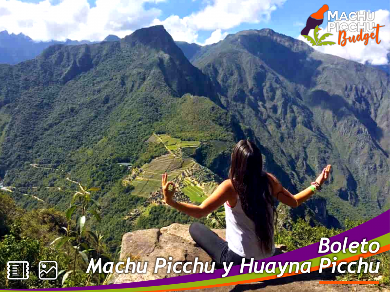 Boleto de Ingreso Machu Picchu + Huayna Picchu (Comunidad Andina)