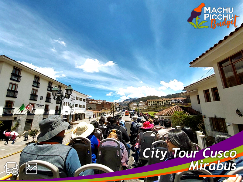 Paseo en Mirabus Cusco (Bus Panorámico Cusco 03 Turnos al día)